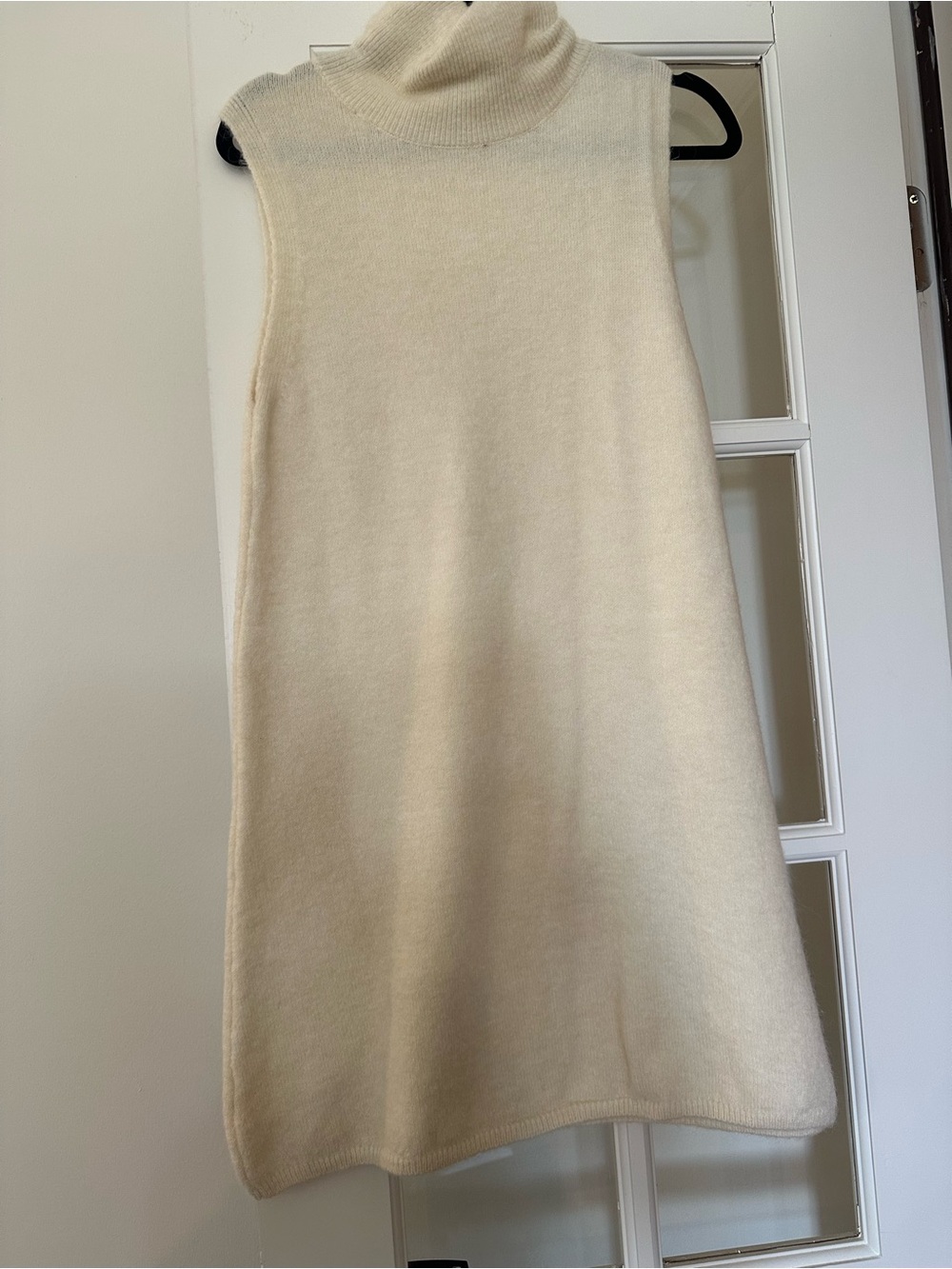 Zara Cream Sweater Dress